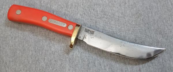 Schrade 165OT Woodsman with Orange Handle