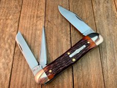 Great Eastern Cutlery Tidioute #29 Stockyard Whittler in Burnt Sienna Jigged Bone Great Eastern Cutlery Tidioute #29 Stockyard Whittler in Burnt Sienna Jigged Bone
