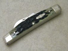 Case XX USA 2003 Allegheny Mountain Bone 64052 SS Life Member Medium Congress Knife
