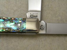 Case XX USA 10 Dot Abalone Pearl 8254 SS Trapper Knife NIB Case XX USA 10 Dot Abalone Pearl 8254 SS Trapper Knife NIB