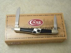 Case XX USA 7 Dot Black with Pearl Inlay EX2156 Tuxedo Knife NIB Case XX USA 7 Dot Black with Pearl Inlay EX2156 Tuxedo Knife NIB