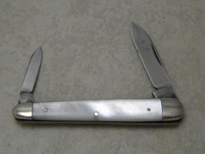 Crown Cut Co New York Pearl Pen Knife