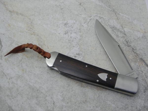 AG. Russell Large Folding Lockback Hunter with Cocobolo Handles #RUS-CV12CO: 5-2/4" closed AG. Russell Large Folding Lockback Hunter with Cocobolo Handles #RUS-CV12CO: 5-2/4" closed