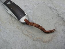 AG. Russell Large Folding Lockback Hunter with Cocobolo Handles #RUS-CV12CO: 5-2/4" closed AG. Russell Large Folding Lockback Hunter with Cocobolo Handles #RUS-CV12CO: 5-2/4" closed