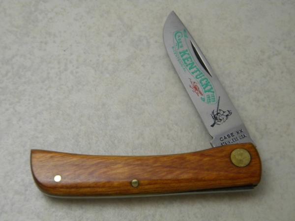 Case XX USA 1975 Wood P137 SS Kentucky Bicentennial Sodbuster Knife in Box Case XX USA 1975 Wood P137 SS Kentucky Bicentennial Sodbuster Knife in Box