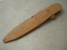 Case's Stainless Walnut Wood Model 147 Fixed Blade Sheath Knife c.1950's Case's Stainless Walnut Wood Model 147 Fixed Blade Sheath Knife c.1950's