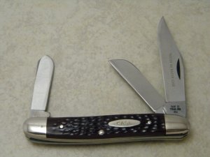Case XX Stainless USA Delrin 6 Dot 6347 HP SSP Tested XX Razor Edge Stockman Knife