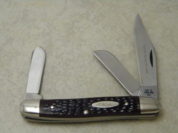 Case XX Stainless USA Delrin 6 Dot 6347 HP SSP Tested XX Razor Edge Stockman Knife Case XX Stainless USA Delrin 6 Dot 6347 HP SSP Tested XX Razor Edge Stockman Knife