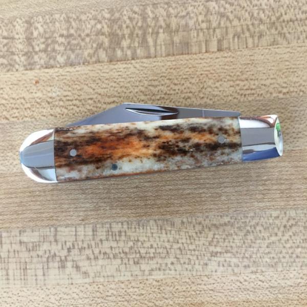 Case XX USA A6235 1/2 1 Dot Smooth Bone Appoloosa Bone Handle knife Case XX USA A6235 1/2 1 Dot Smooth Bone Appoloosa Bone Handle knife