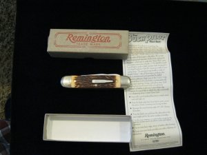 Remington UMC Bullet R4354 Bush Pilot Pocket Knife with 2 Blades - 1993 Stock # 107