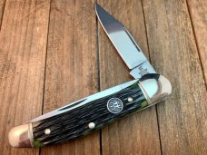 Henckels Boker Made Solingen Germany Green Jigged Bone Copperhead Henckels Boker Made Solingen Germany Green Jigged Bone Copperhead
