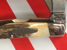 Bear & Son 4 Blade Congress w Stag Handles -Abraham Lincoln Commemorative +Kentucky Shield #7 of 25 Bear & Son 4 Blade Congress w Stag Handles -Abraham Lincoln Commemorative +Kentucky Shield #7 of 25