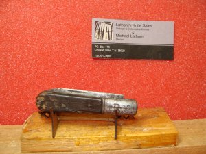 RUSSELL BARLOW 1930-46 SINGLE BLADE BARLOW WOOD HANDLES 