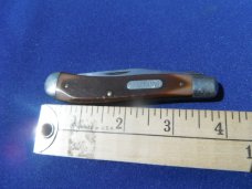 VINTAGE SCHRADE OLD TIMER 1940T LINERLOCK  FOLDING KNIFE,  MADE IN USA!!!
