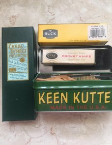 KEEN KUTTER, BUCK, CANAL STREET, CASE