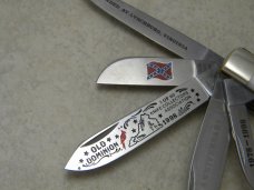 Bulldog Brand Pearl "1998 Old Dominion Knife Collectors Association" 5 Blade Trapper Knife Bulldog Brand Pearl "1998 Old Dominion Knife Collectors Association" 5 Blade Trapper Knife