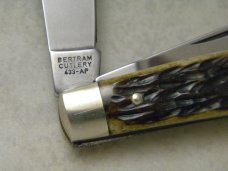 Hen and Rooster Bertram Cutlery Solingen Germany Bone 433-AP Stockman Knife in Box Hen and Rooster Bertram Cutlery Solingen Germany Bone 433-AP Stockman Knife in Box