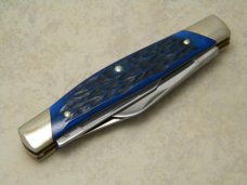 Hen and Rooster Bertram Cutlery Solingen Germany Bone 343C-Cbb/CR Stockman Knife in Box