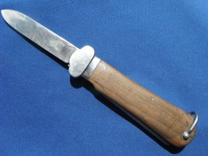 WW2 WWIIGerman Paratrooper Gravity Knife by SMF Solingen German Luftwaffe Paratroopers Gravity Knife