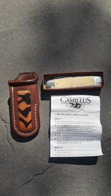 Camillus #23 with custom sheath