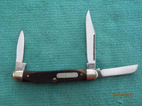 Schrade Walden NY USA Old Timer 1080T