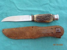 Paron Solingen Germany Stag Fixed blade Paron Solingen Germany Stag Fixed blade