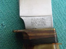 Paron Solingen Germany Stag Fixed blade Paron Solingen Germany Stag Fixed blade