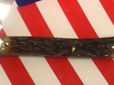 Bulldog Brand (Hand Made) 2 Blade Slim Trapper Pocket Knife w Great Redish Stag Handles -NOS + Box Bulldog Brand (Hand Made) 2 Blade Slim Trapper Pocket Knife w Great Redish Stag Handles -NOS + Box