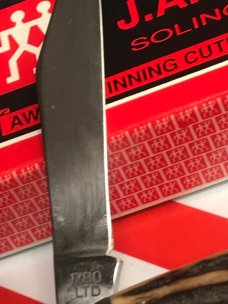 old J A Henckels 2 Blade, 1/2 Serpentine Whittler with Stag Handles -1731 Our Best 1975 Blade Etch old J A Henckels 2 Blade, 1/2 Serpentine Whittler with Stag Handles -1731 Our Best 1975 Blade Etch
