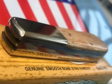 Vintage Parker Cutlery 2 Blade Barlow w/ Nice Appaloosa Bone Handles -NOS Vintage Parker Cutlery 2 Blade Barlow w/ Nice Appaloosa Bone Handles -NOS