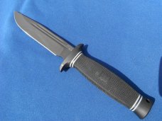 Discontinued SOG GOV-TAC Fixed Blade Knife 6.1" Clip Point AUS-8 Stainless Steel Blade Kraton Handle Discontinued SOG GOV-TAC Fixed Blade Knife 6.1" Clip Point AUS-8 Stainless Steel Blade Kraton Handle