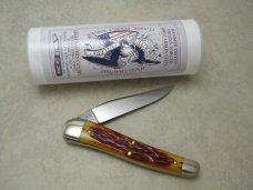 Great Eastern Cutlery Tidioute Cutlery Autumn Leaf Bone 381117 Beaver Special Jack Knife c.2017