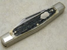 Bulldog Brand Pit Bulls Bone Stockman Knife in Box Bulldog Brand Pit Bulls Bone Stockman Knife in Box