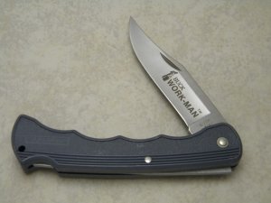 Buck Work-Man 426V  USA Light Gray Bucklite Lockback Knife