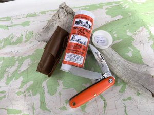 Calf Pen Great Eastern Cutlery Farm & Field 350217L Orange Delrin NEW