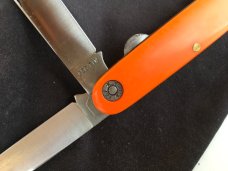 Calf Pen Great Eastern Cutlery Farm & Field 350217L Orange Delrin NEW