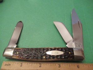 Case XX 1984 New Grind Large Stockman Pattern # 6375