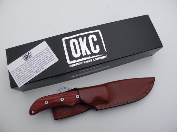 Robeson Heirloom Fixed Blade Knife by Ontario: 9” overall
