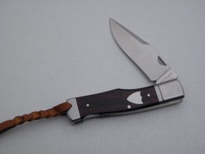 AG. Russell Lockback Gunstock knife with Cocobolo Handles #RUS-CQ13CO