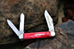 GEC TIDIOUTE CANDY RED ACRYLIC 3 BACK SPRING WHITTLER 541308W