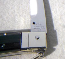 NOS 2013 ITALIAN AGA CAMPOLIN 12" SICILIANO BRAZILIAN HORN 4 MILLIMETER POLISHED MODIFIED BAYONET