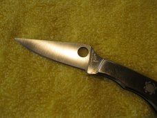 Spyderco 8cr13mov Knife Stk # 113
