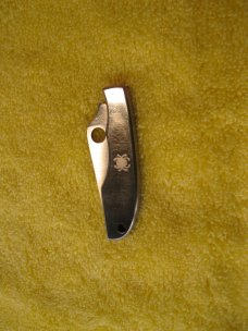 Spyderco 8cr13mov Knife Stk # 113 Spyderco 8cr13mov Knife Stk # 113
