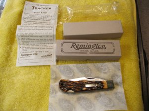 Remington R1306 Tracker Bullet knife -1990- New with box and papers Stock # 116