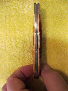 Case Knife XX USA 6111-1/2L Cheetah 2011 Chestnut Bone Cheetah Swing Guard Knife Stk#117 Case Knife XX USA 6111-1/2L Cheetah 2011 Chestnut Bone Cheetah Swing Guard Knife Stk#117