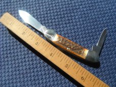 NOS/NIB   Vintage Boker 200 Stag Canoe Pocket Knife Solingen Germany Tree Brand Classic