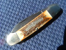 NOS/NIB   Vintage Boker 200 Stag Canoe Pocket Knife Solingen Germany Tree Brand Classic