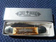 NOS/NIB   Vintage Boker 200 Stag Canoe Pocket Knife Solingen Germany Tree Brand Classic