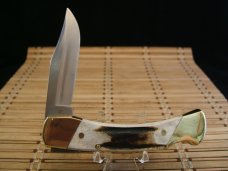 SCHRADE+ USA LTD. EDITION HERITAGE GENUINE STAG MINT LOCK BACK POCKET KNIFE, BOX, FELT CASE & PAPERS SCHRADE+ USA LTD. EDITION HERITAGE GENUINE STAG MINT LOCK BACK POCKET KNIFE, BOX, FELT CASE & PAPERS