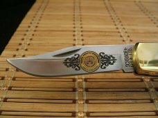 SCHRADE+ USA LTD. EDITION HERITAGE GENUINE STAG MINT LOCK BACK POCKET KNIFE, BOX, FELT CASE & PAPERS SCHRADE+ USA LTD. EDITION HERITAGE GENUINE STAG MINT LOCK BACK POCKET KNIFE, BOX, FELT CASE & PAPERS